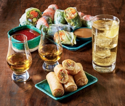 How to Pair Asian Rolls With Whisky