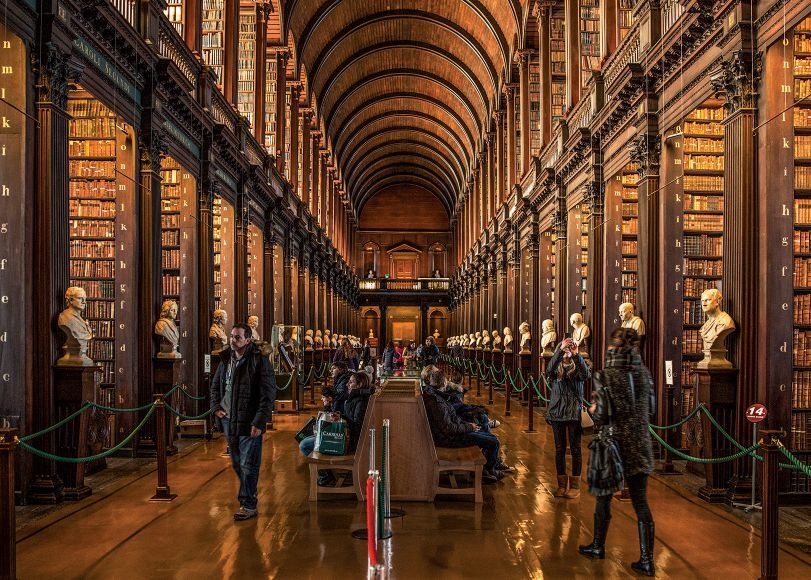 Long Room Library at Trinity College GETTY IMAGE